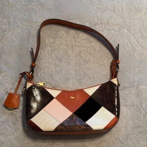 RADLEY LONDON Multicolor Patchwork Shoulder Bag